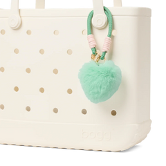 Bogg'd & Charmed - Green Heart Pouf