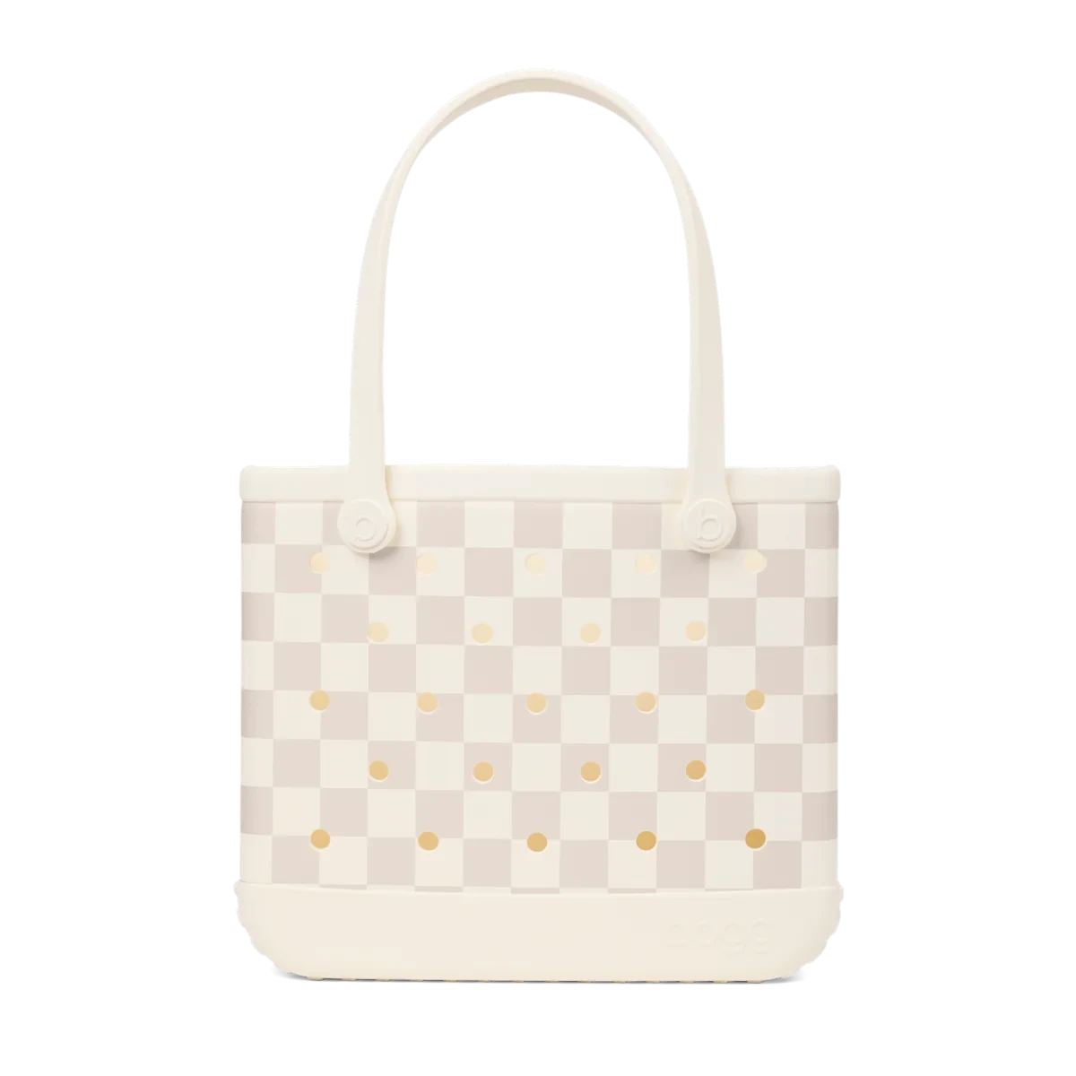 Baby Bogg Bag - Checkered Coconut/Mushroom