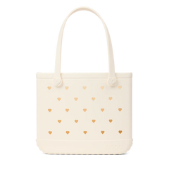 Baby Bogg Bag - Cut Out Heart Coconut